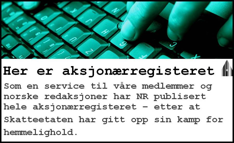 1Her er aksjonærregisteret