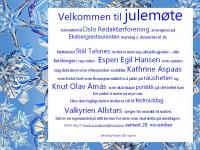 Velkommen til julemøte OR 3. utgave